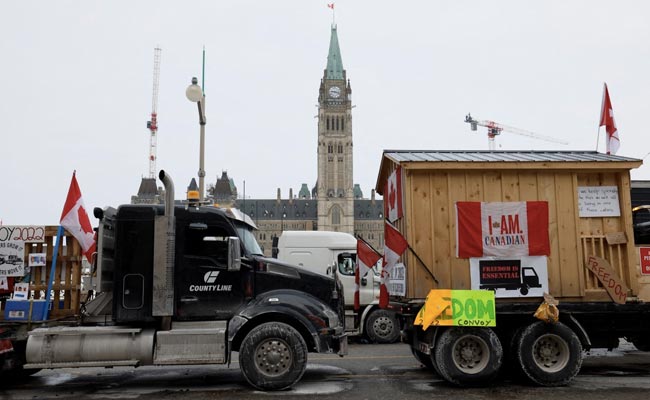 No Plans To Send Military: Canada's Trudeau Amid Anti-Covid Rules' Protests