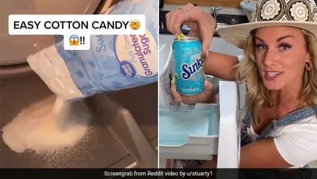 Bizarre! Blogger Makes Cotton Candy In Clothes Dryer, Reddit Can't Even