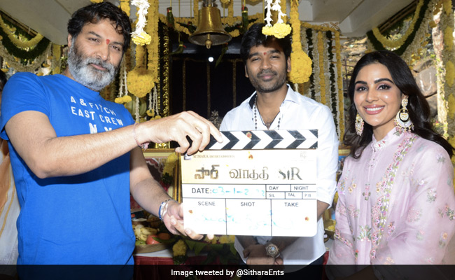 Dhanush's Bilingual film <I>Sir</I> Goes On Floors