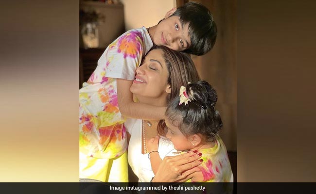 Shilpa Shetty's Post For Kids Samisha And Viaan Is Everything