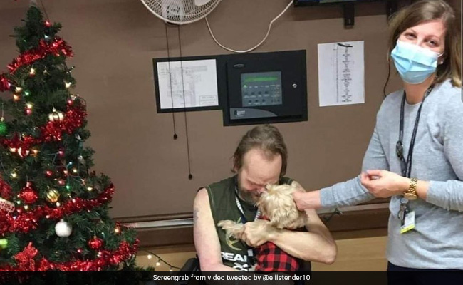 तबीयत खराब होने पर अपने प्यारे डॉगी से बिछड़ गया शख्स, मगर नर्स ने जो किया उस पर लोग दिल हार गए