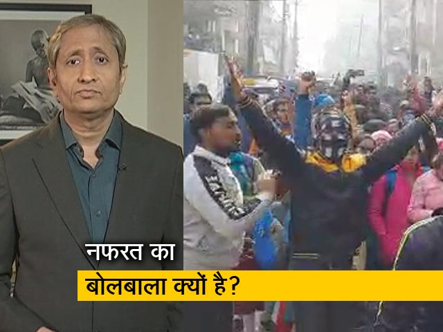 रवीश कुमार का प्राइम टाइम : UP के चुनावी धर्मक्षेत्र में नौकरी का मुद्दा, नफरती राजनीति की चपेट में युवा