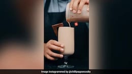 Watch: Sweet Lassi Made With Chocolate And Green Chillies Has The Internet Amazed