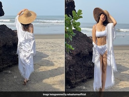The Best Of Neha Sharma's "Postcards From Goa" Includes Her Stylish White Swimsuit At The Beach The Best Of Neha Sharma's "Postcards From Goa" Includes Her Stylish White Swimsuit At The Beach