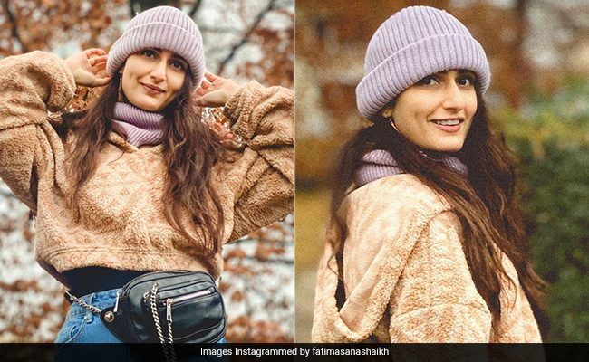 Adding Pastel Love To Winter Fashion Is Fatima Sana Shaikh