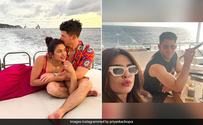 Priyanka Chopra And Nick Jonas Bring In 2022 In Their Brightest Best On A Yacht