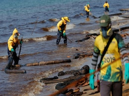 Thailand Beach Declared Disaster Area After Oil Spill Thailand Beach Declared Disaster Area After Oil Spill