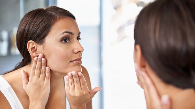 If the skin gets dry, hydrate it by moisturising as well as taking enough fluids