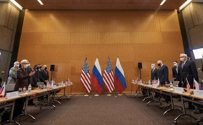 US-Russia Dialogue Were "Positive", Says Kremlin Amid Tensions Over Ukraine
