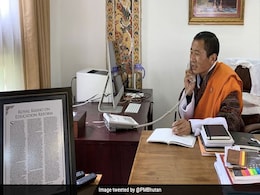 "Felt Like A Bullet, Grieved With Nation": Bhutan PM Mourns Rare Covid Death "Felt Like A Bullet, Grieved With Nation": Bhutan PM Mourns Rare Covid Death