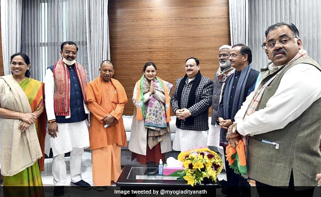 "Likes PM Modi's Vision": Yogi Adityanath Welcomes Aparna Yadav To BJP