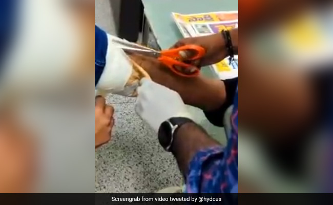 Gold Worth Rs 47 Lakh Hidden Under Bandages Seized At Hyderabad Airport