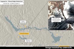 China Builds Bridge Across Ladakh's Pangong Lake That Was Key Flashpoint China Builds Bridge Across Ladakh's Pangong Lake That Was Key Flashpoint