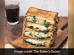 Whole Wheat Bread Spinach Sandwich