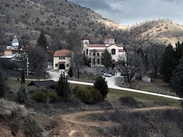 Vaccines Are "Mark Of The Antichrist": Greek Holy Men's Message To Maskless Worshippers Vaccines Are "Mark Of The Antichrist": Greek Holy Men's Message To Maskless Worshippers