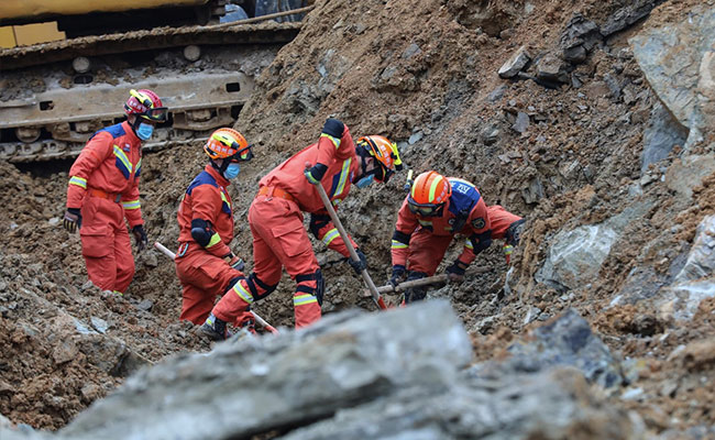 14 Killed, 5 Missing In China Landslide, Government Says Rescue Ops On