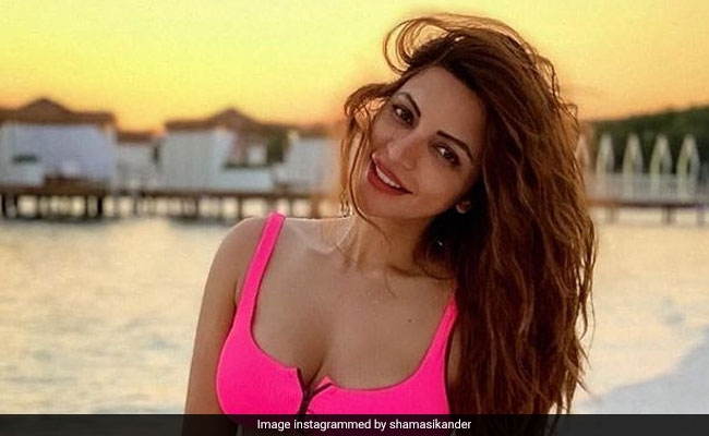Shama Sikander In A Neon Pink Swimsuit Takes Us Back To Her Turkey Vacation In Style