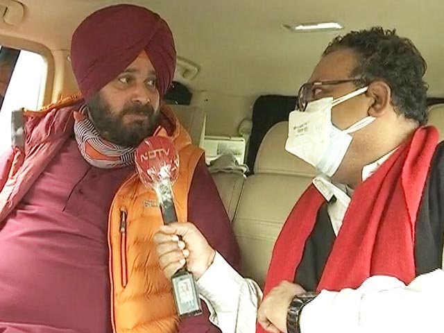 "His Intention Is Good, But...": Navjot Sidhu On Chief Minister Charanjit Channi