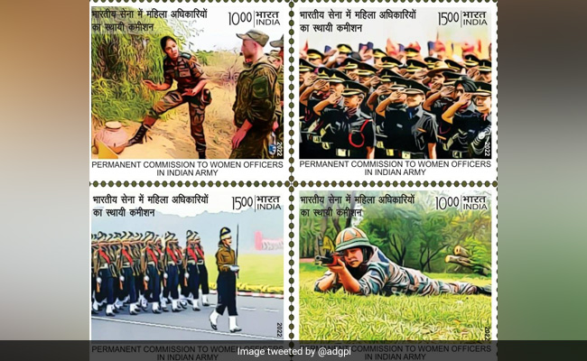Stamp Honouring Permanent Commission To Women Officers In Army Released