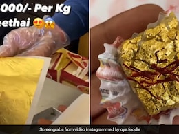 Wait, What? Delhi Shop Sells 'Gold Mithai' For INR 16,000; Would You Try It?