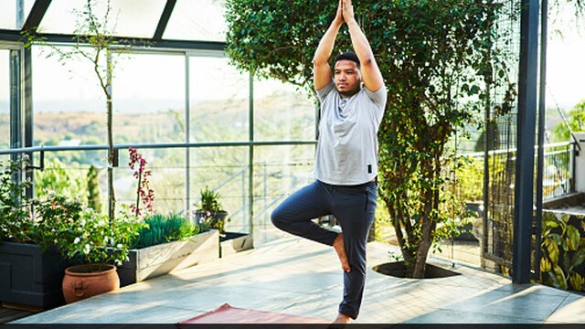 Vrikshasana also known as the tree pose can boost your heart health