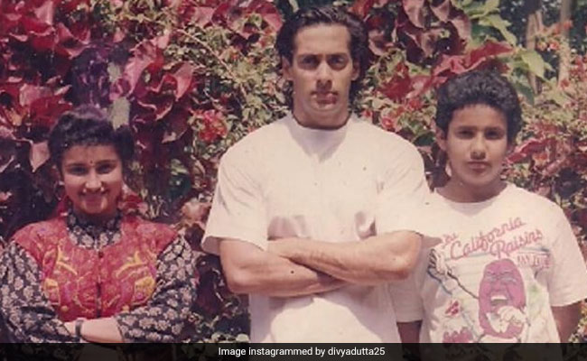 "Major Throwback": When Divya Dutta Met Salman Khan During Her Summer Vacation