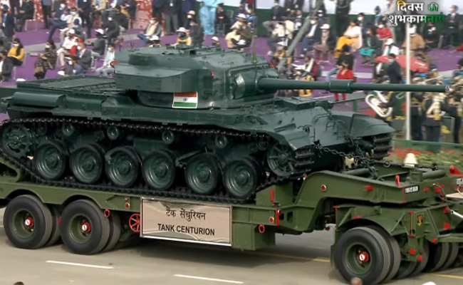 Centurion Tank Used In 1971 Indo-Pak War Showcased At Republic Day Parade