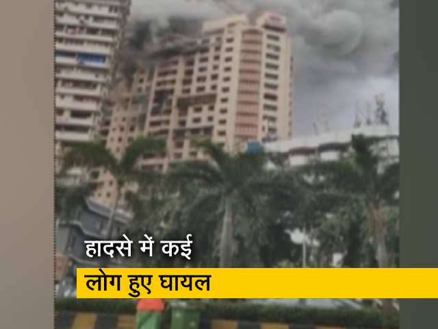मुंबई में 20 मंजिल की बिल्डिंग में आग लगने से छह लोगों की मौत, कई घायल
