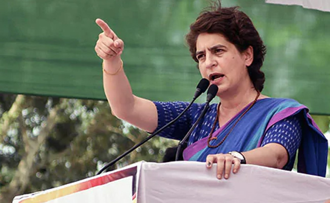 Priyanka Gandhi Vadra Slams Government Over Students' Protest In Bihar