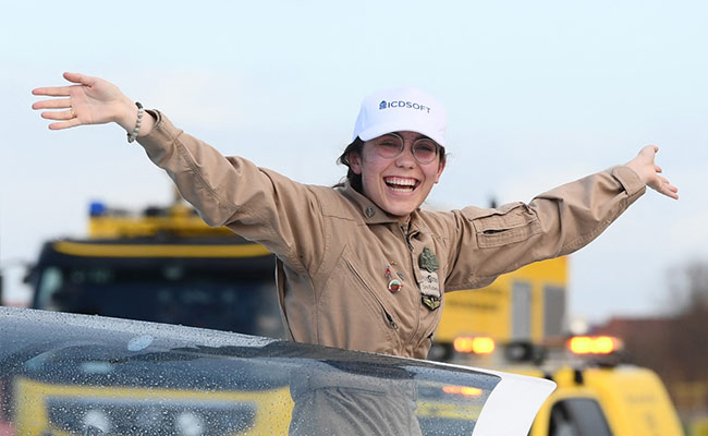 Zara Rutherford, 19, Becomes Youngest Pilot To Fly Round The World