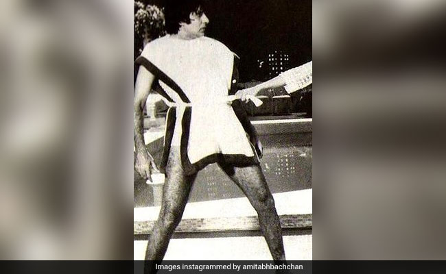 Amitabh Bachchan Asked Fans To Guess His Co-Star In Film Still. The Answer