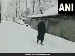 कड़ाके की सर्दी के बीच जम्मू-कश्मीर में बर्फबारी,  माता वैष्णो देवी मंदिर में हेलिकॉप्टर सेवा हुई बाधित कड़ाके की सर्दी के बीच जम्मू-कश्मीर में बर्फबारी,  माता वैष्णो देवी मंदिर में हेलिकॉप्टर सेवा हुई बाधित