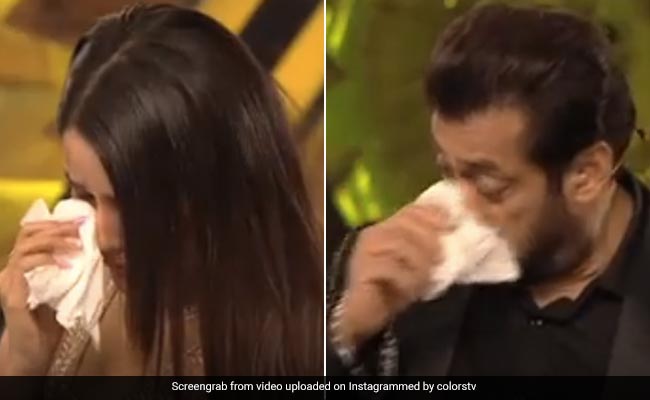 Salman Khan And Shehnaaz Gill Get Emotional As They Meet On <i>Bigg Boss 15</i>