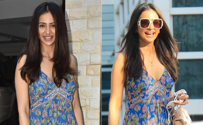 Rakul Preet Singh In A Floral Maxi Is Already Spreading Breezy Spring Day Vibes
