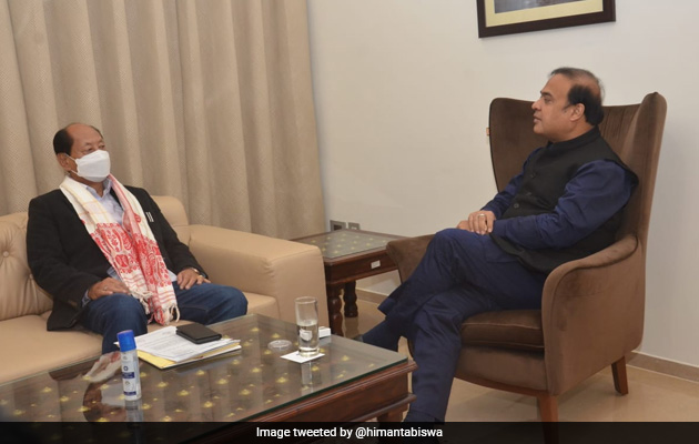 Chief Ministers Of Assam, Nagaland Hold "Fruitful Discussion"
