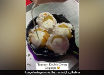 Wait? What?! Street Vendor Is Serving Double Cheese Gol Gappa; Sparks Debate On Internet Wait? What?! Street Vendor Is Serving Double Cheese Gol Gappa; Sparks Debate On Internet