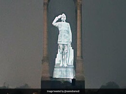 Grand Netaji Statue At India Gate, Says PM. Hologram To Fill Spot Grand Netaji Statue At India Gate, Says PM. Hologram To Fill Spot