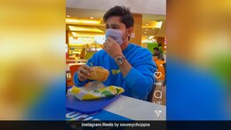 Watch: Funny Video Shows The Struggles Of Dining Out With A Mask On; Can You Relate?