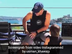 Watch: Warner Plays With Khawaja's Daughter But Ends Up Regretting It