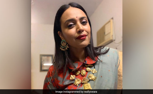 Actor Swara Bhasker Tests Positive For COVID-19. "Hope This Passes Soon," She Writes
