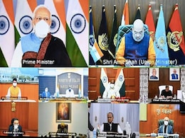 PM Modi's Virtual Meet With Chief Ministers As Covid Cases Surge PM Modi's Virtual Meet With Chief Ministers As Covid Cases Surge