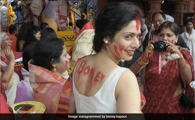 Boney Kapoor Remembers Sridevi With A Stunning Throwback