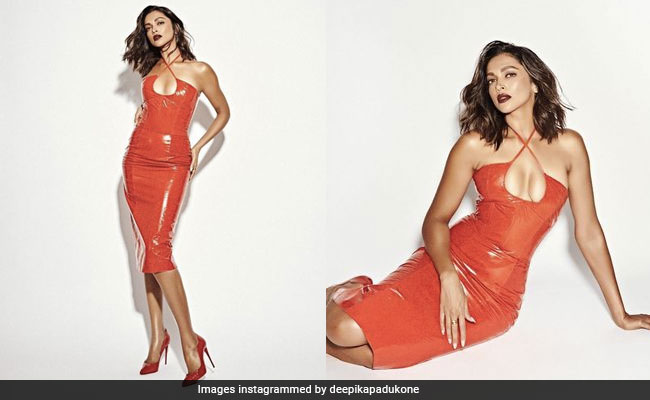 Deepika Padukone In A Fiery Red Dress Marks The Blazing Start To <i>Gehraiyaan</i> Promotions