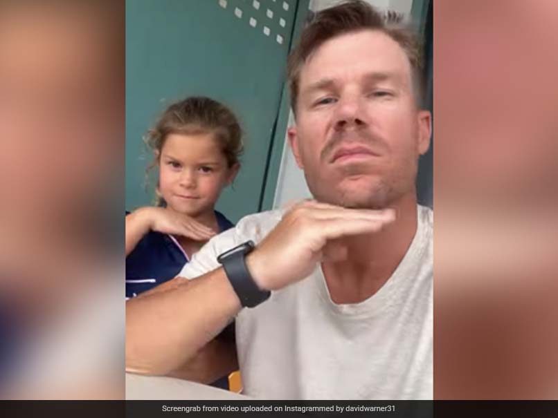 Watch: Now, David Warner Daughter Joins Him In Another 'Pushpa ...