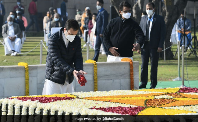 "<i>Hindutvawadi</i> Shot Mahatma Gandhi", Says Rahul Gandhi