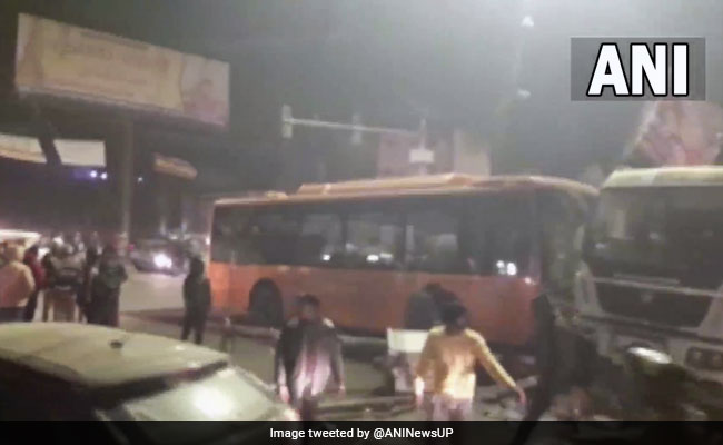5 Dead, Several Injured After Bus Mows Down Bystanders In UP