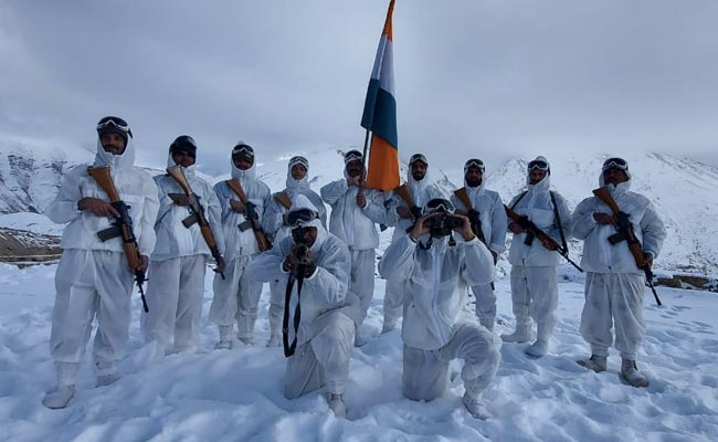 Pics: 15,000 Feet, -40 Degrees - Border Force's Republic Day Celebrations