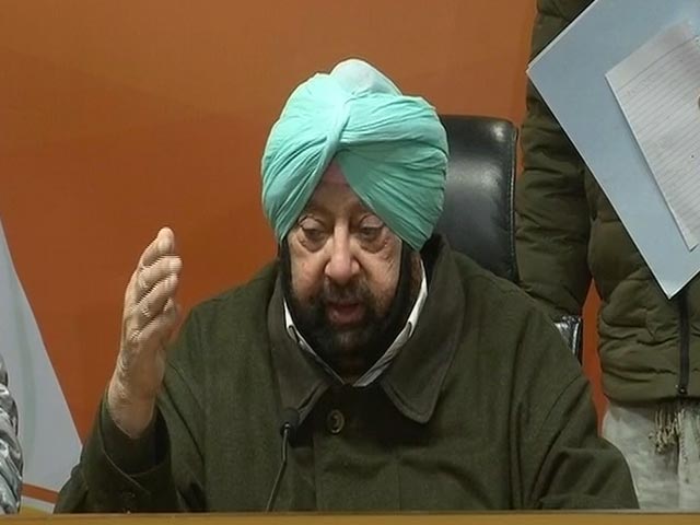 Pak PM Lobbied For "Old Friend" Navjot Sidhu: Amarinder Singh's Shocker