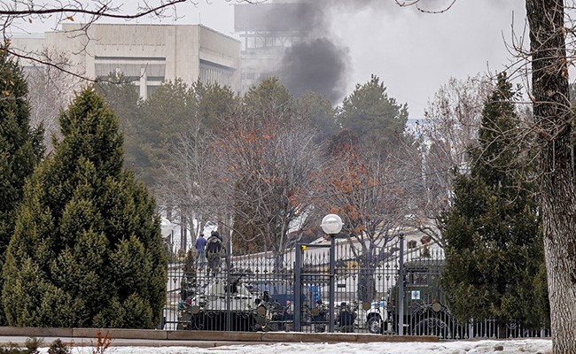 Kazakhstan's City, Centre Of Unrest, Back Online After 5-Day Blackout