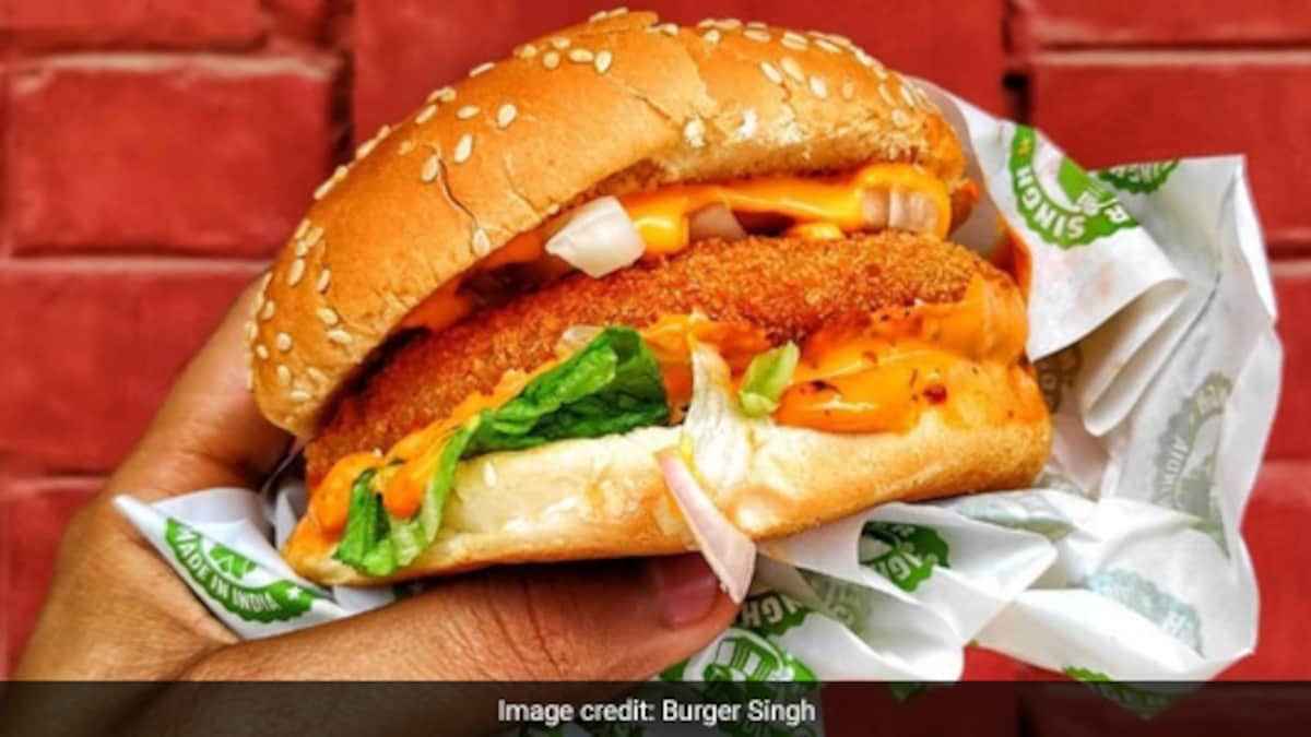 Burger Singh Adds A Desi Tadka To The Classic Burger Giving Drool